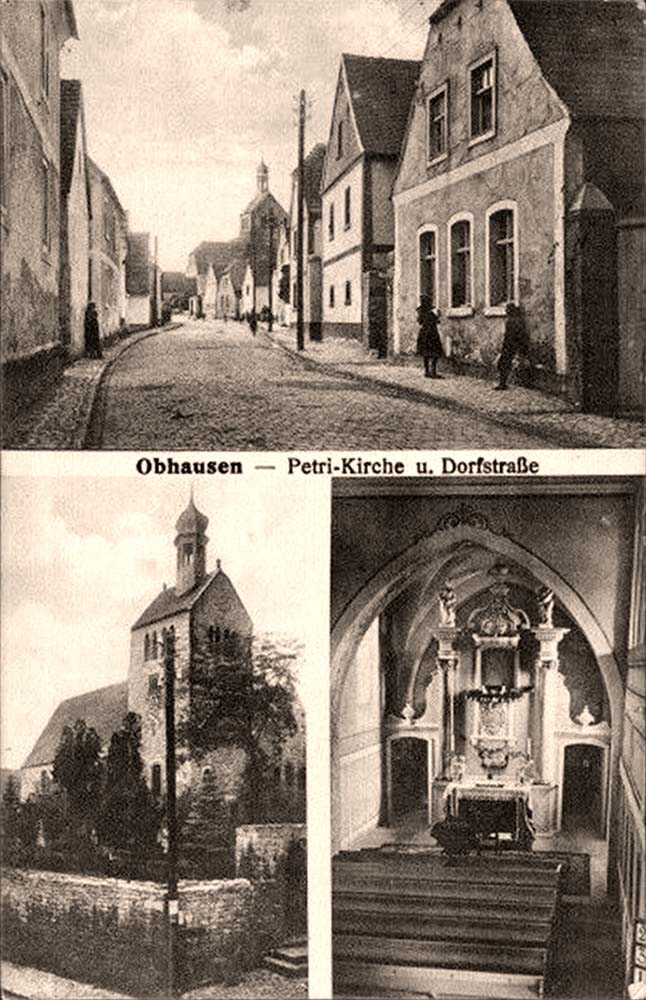 Obhausen. St Petri Kirche, Dorfstraße