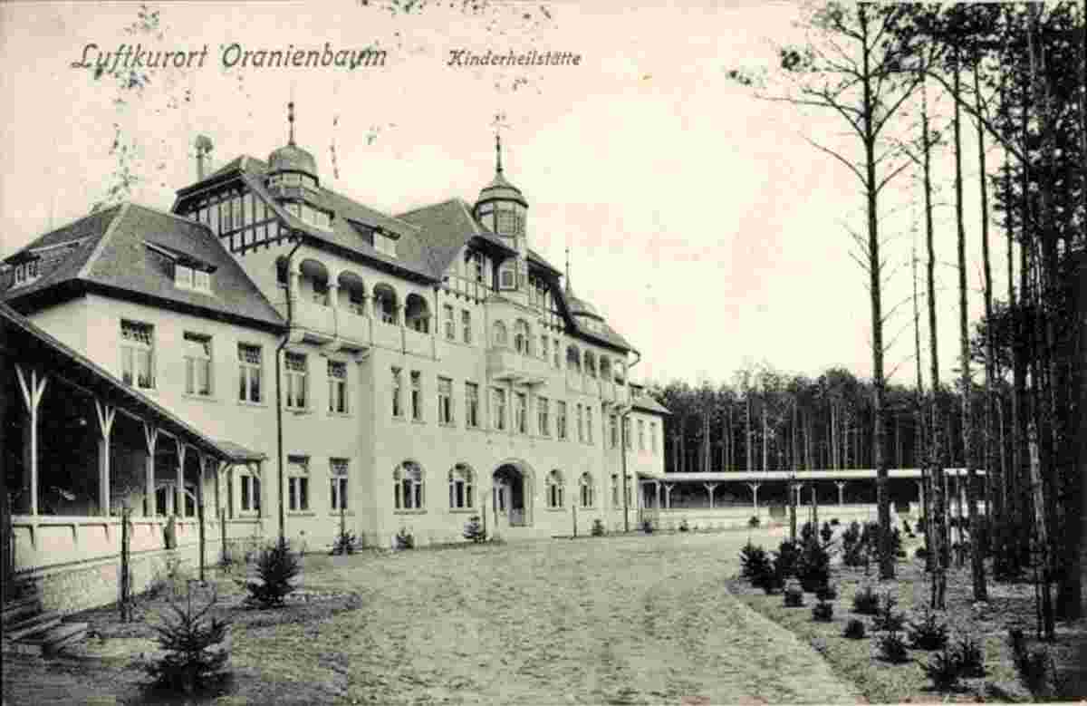 Oranienbaum-Wörlitz. Kinderheilstätte, 1906