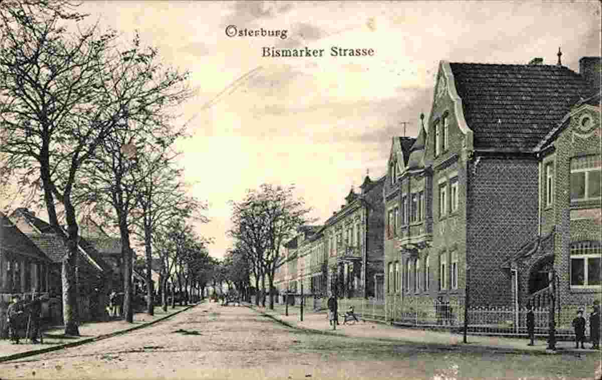 Osterburg (Altmark). Bismarker Straße, 1914