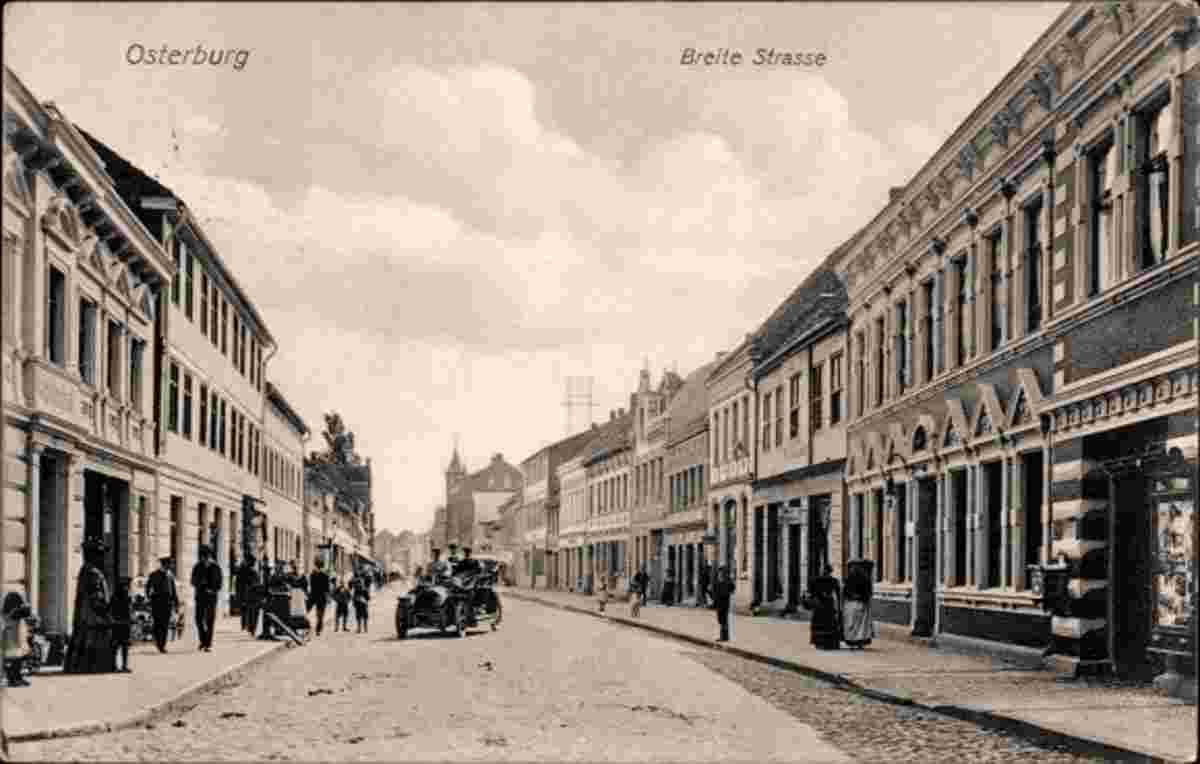 Osterburg (Altmark). Breite Straße, 1913