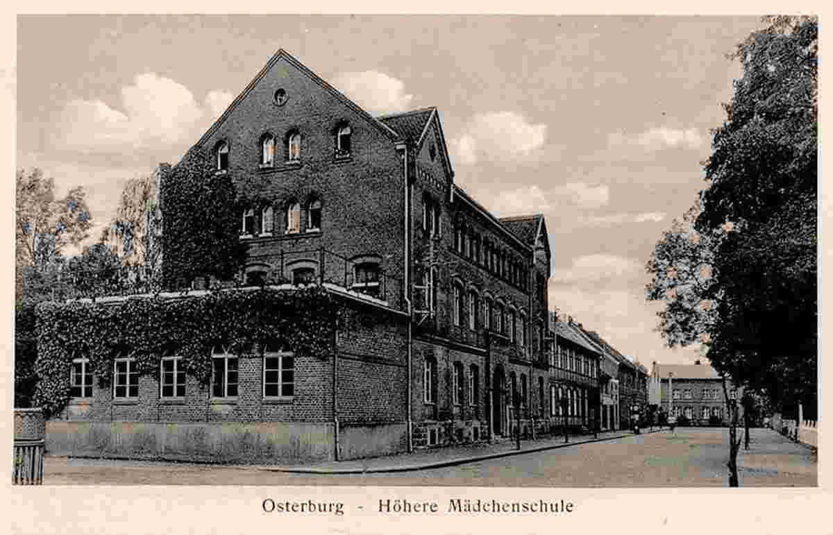 Osterburg (Altmark). Höhere Mädchenschule