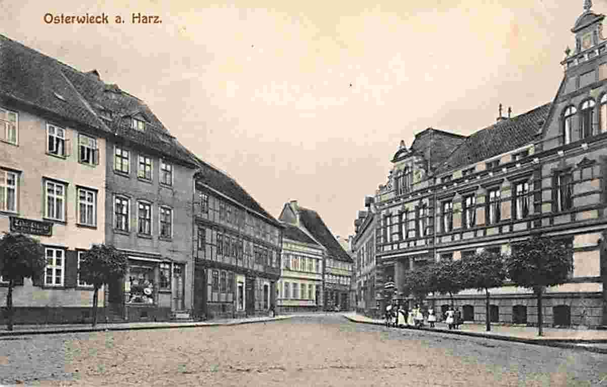 Osterwieck. Blick von Straße, 1911