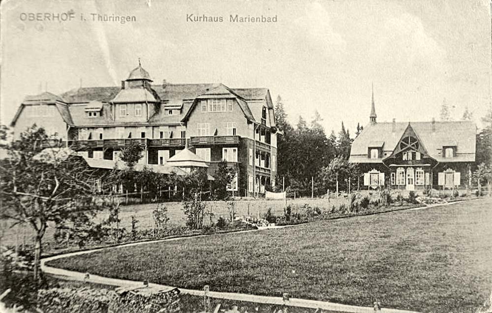 Oberhof. Kurhaus Marienbad, um 1920