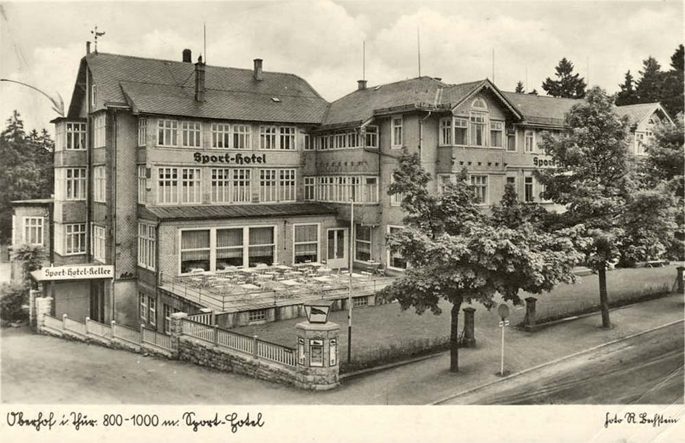 Oberhof. Sport-hotel, 1941