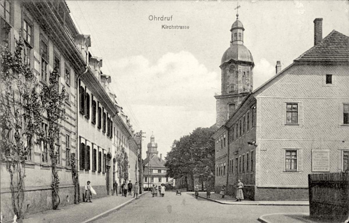 Ohrdruf. Kirchstraße, 1915
