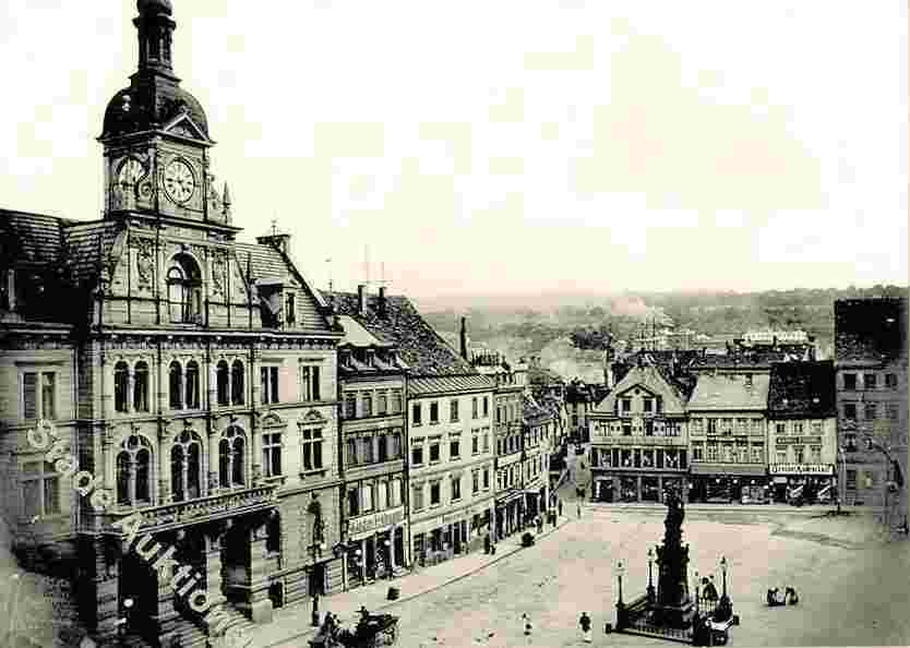 Pforzheim. Marktplatz