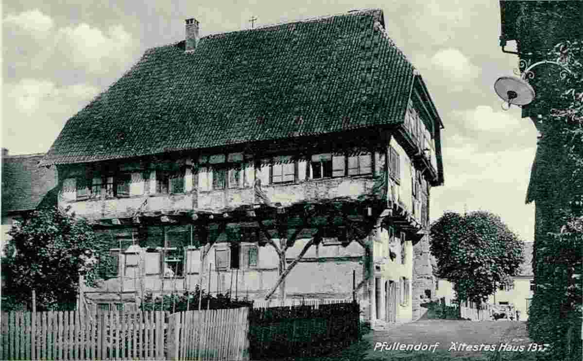 Pfullendorf. Ältestes Haus, 1906