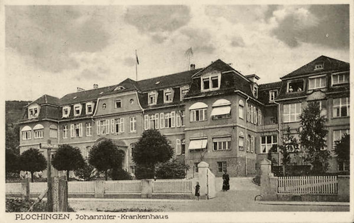 Plochingen. Johanniter-Krankenhaus, 1927