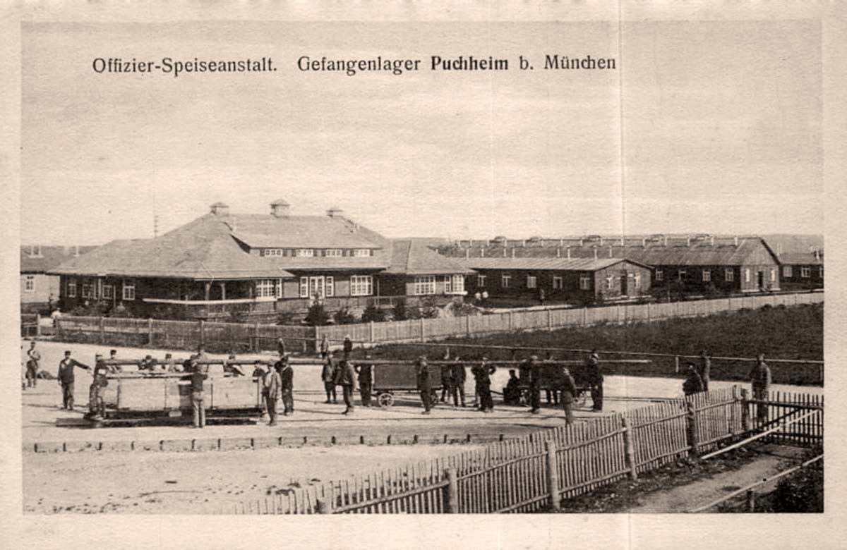 Puchheim. Kriegsgefangenenlager, Offizier-Speiseanstalt, 1916