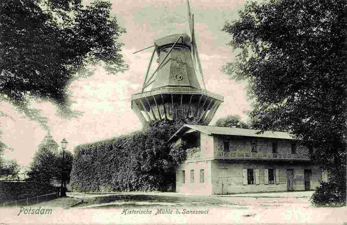 Potsdam. Historische Windmühle, 1905