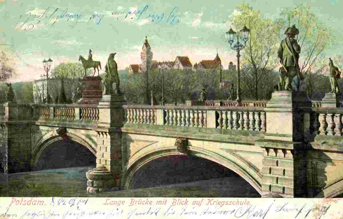 Potsdam. Lange Brücke, 1904