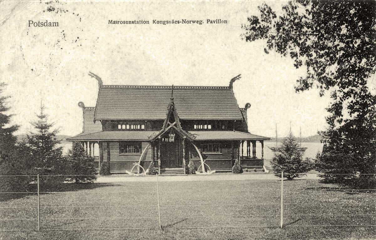 Potsdam. Matrosenstation Kongsnaes-Norweg, Pavilion, 1909