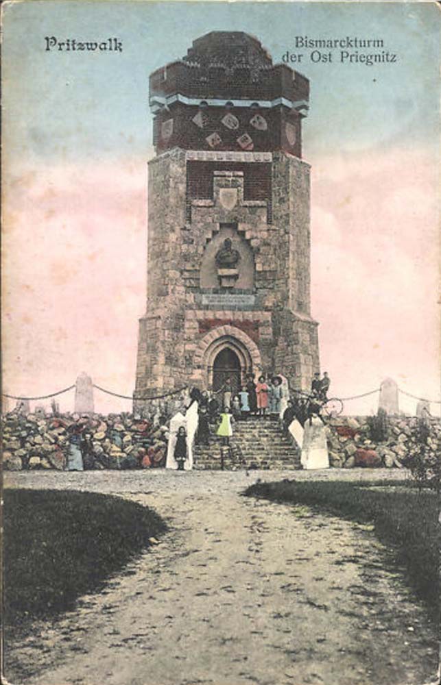 Pritzwalk. Denkmal Bismarck-Turm, 1906