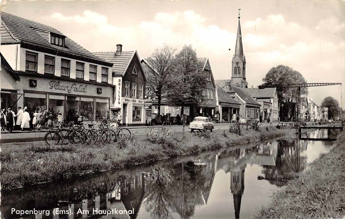 Papenburg. Am Hauptkanal