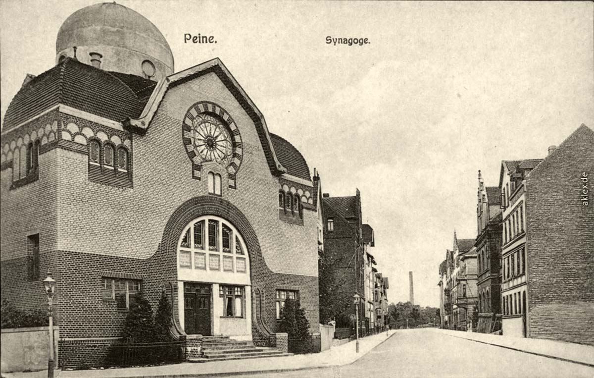 Peine. Synagoge, 1912