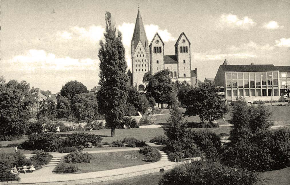 Paderborn. Dom mit Diözesanmuseum und Domschatzkammer, 1962