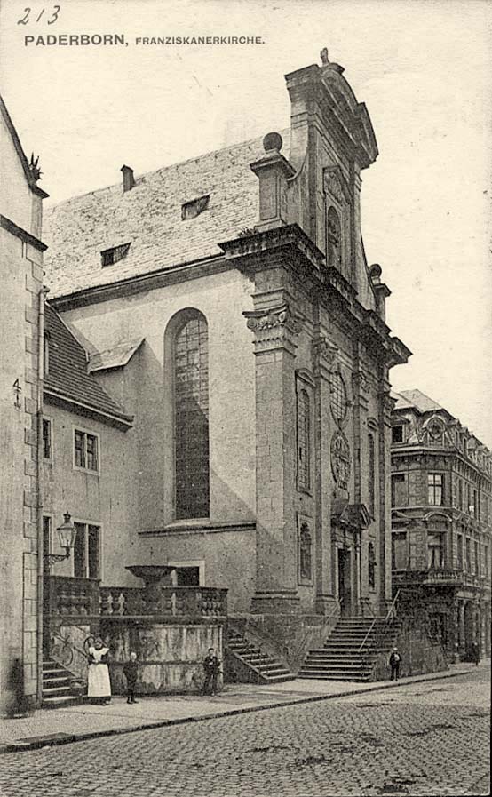 Paderborn. Franziskanerkirche, 1905