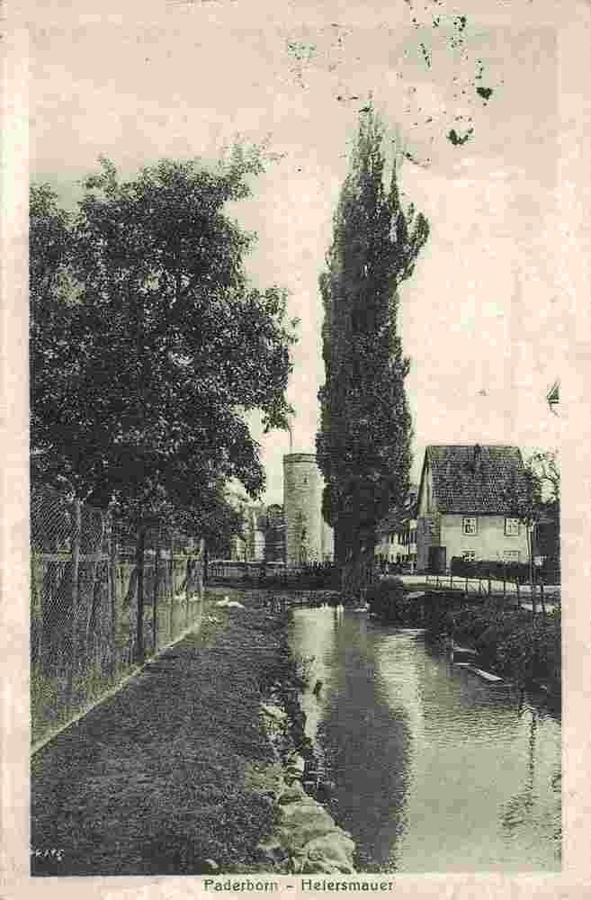 Paderborn. Heiersmauer, 1908
