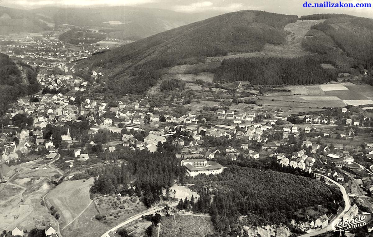 Plettenberg. Panorama der Stadt