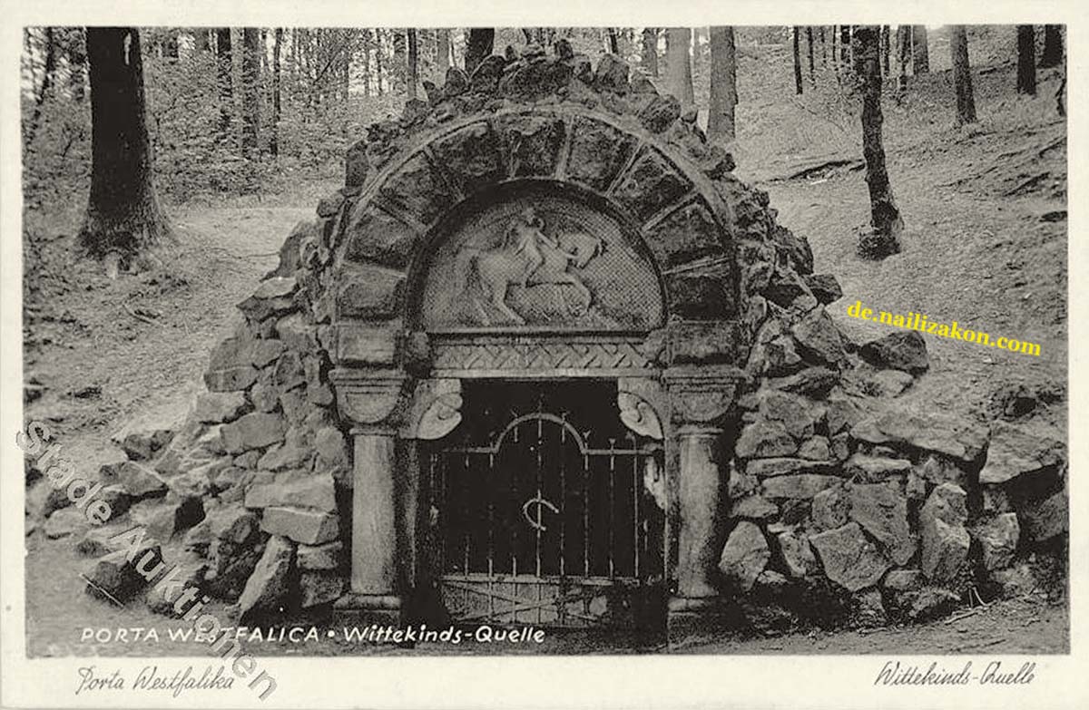 Porta Westfalica. Wittekinds-Quelle