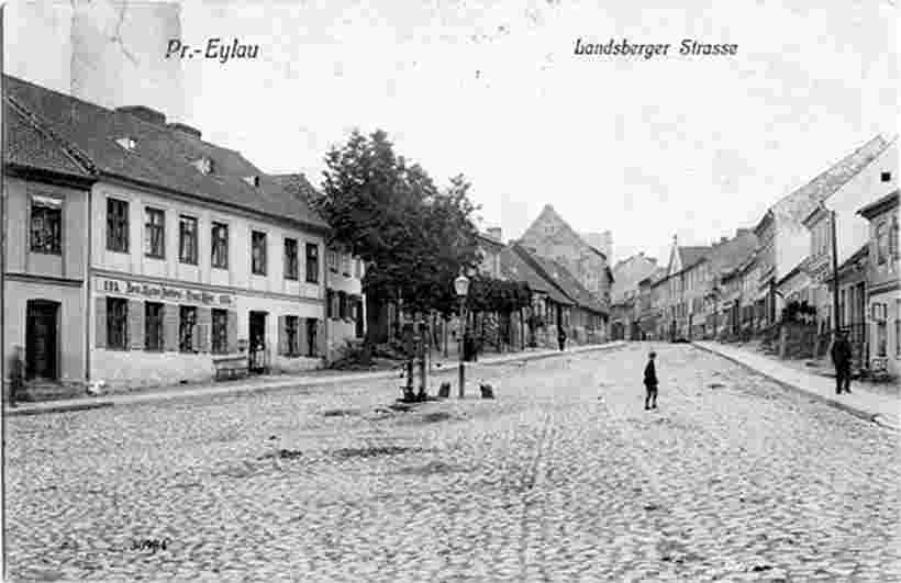 Preußisch Eylau. Landsberger Straße, um 1930