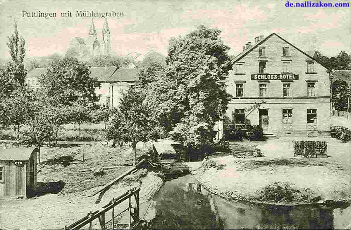 Püttlingen. Mühlengraben, 1918