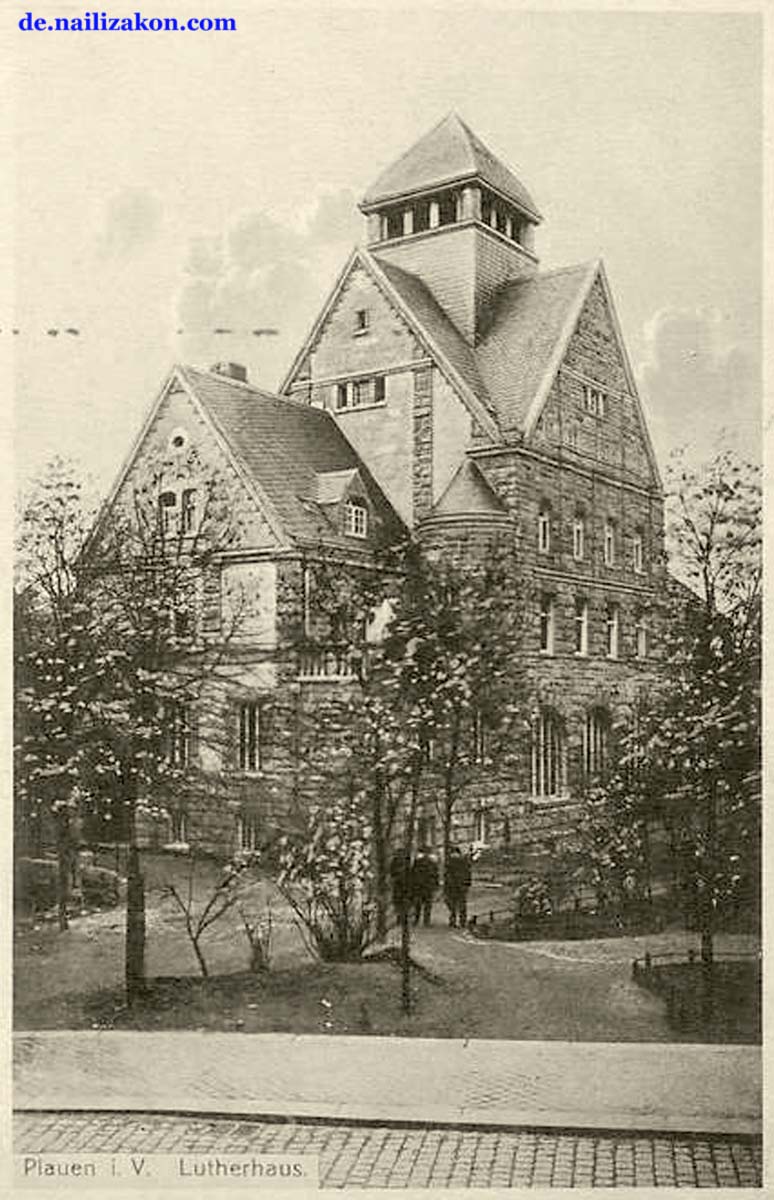 Plauen. Lutherhaus, 1920