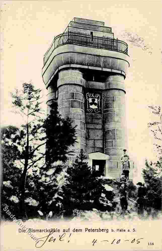 Petersberg. Bismarcksäule, 1905