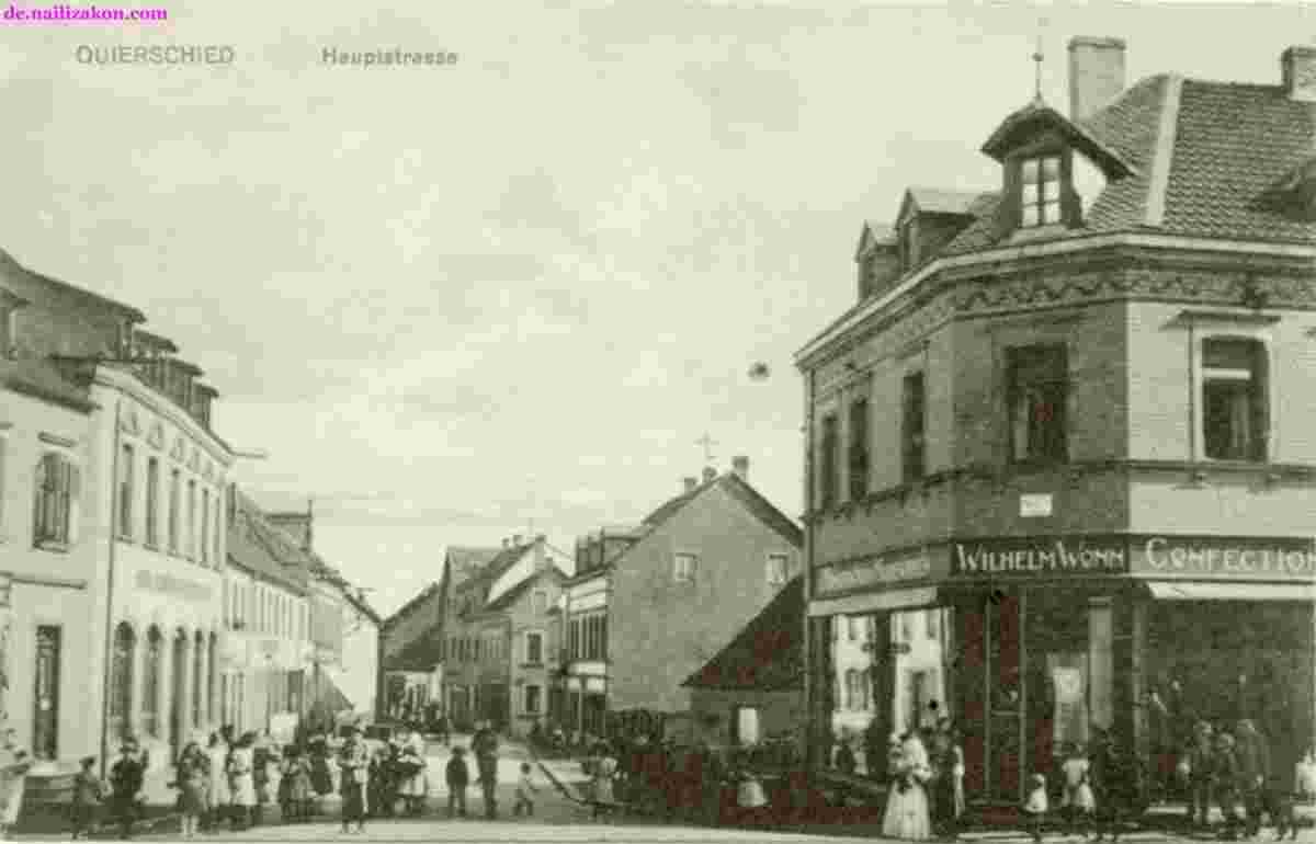 Quierschied. Hauptstraße, 1918