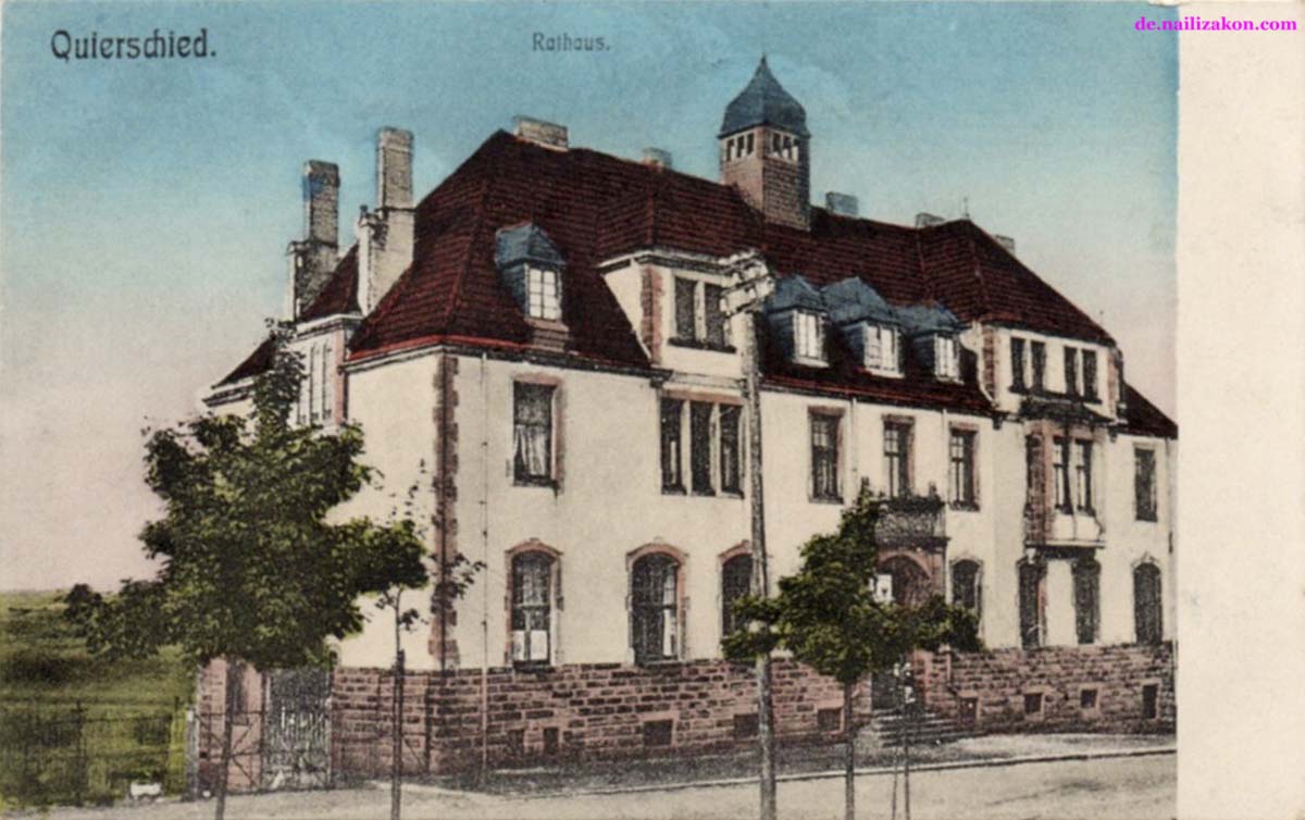 Quierschied. Rathaus, 1918