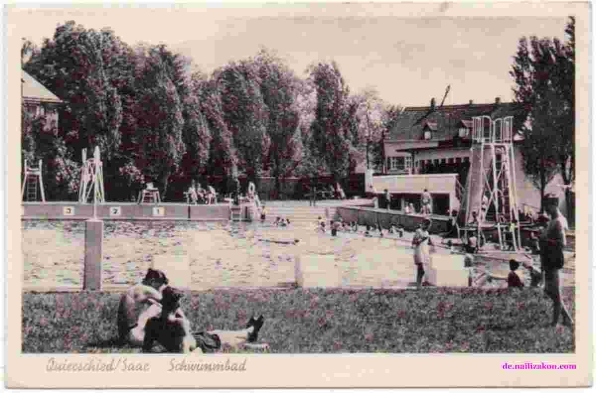 Quierschied. Schwimmbad, 1946