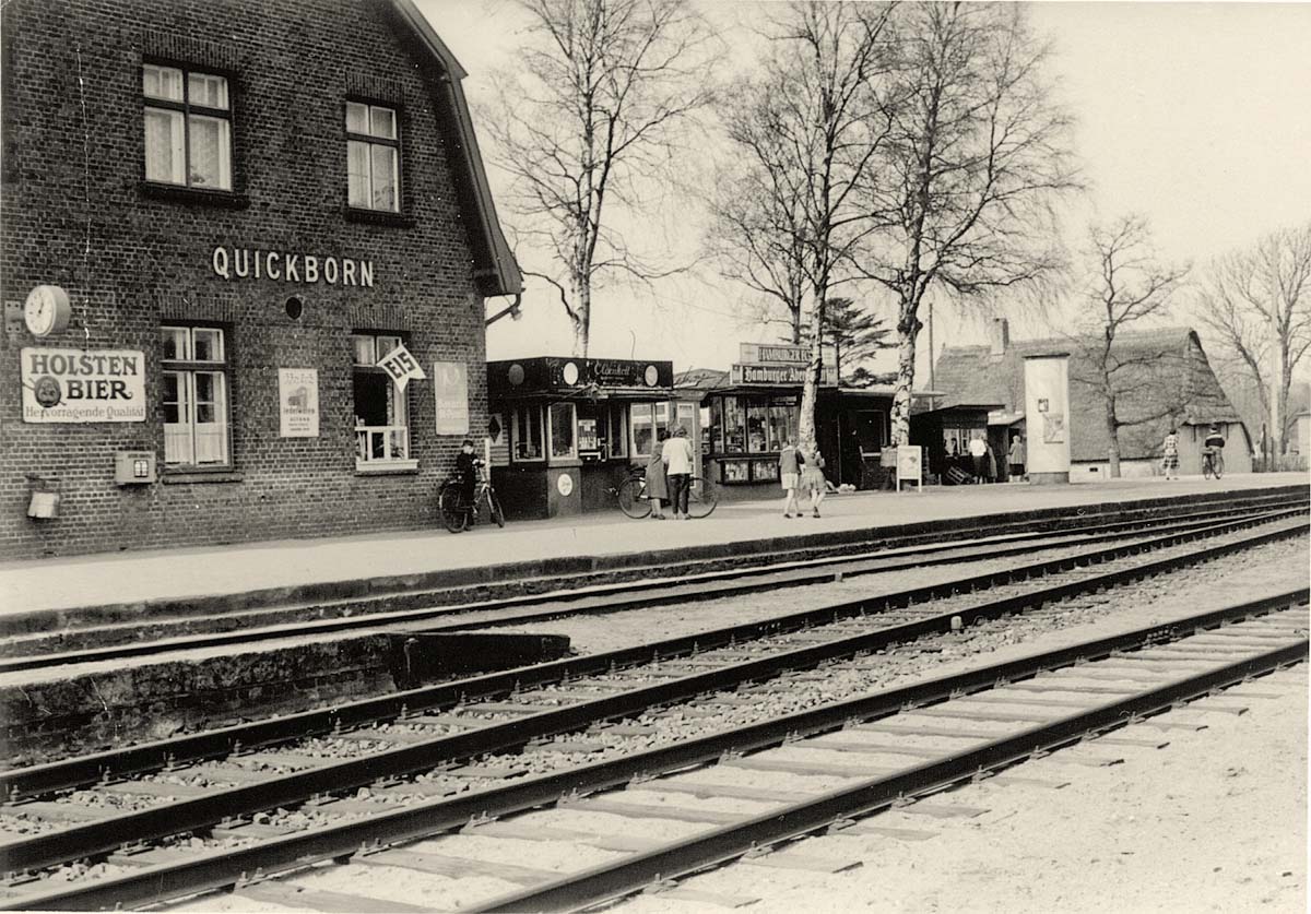 Quickborn (Pinneberg). Bahnhof