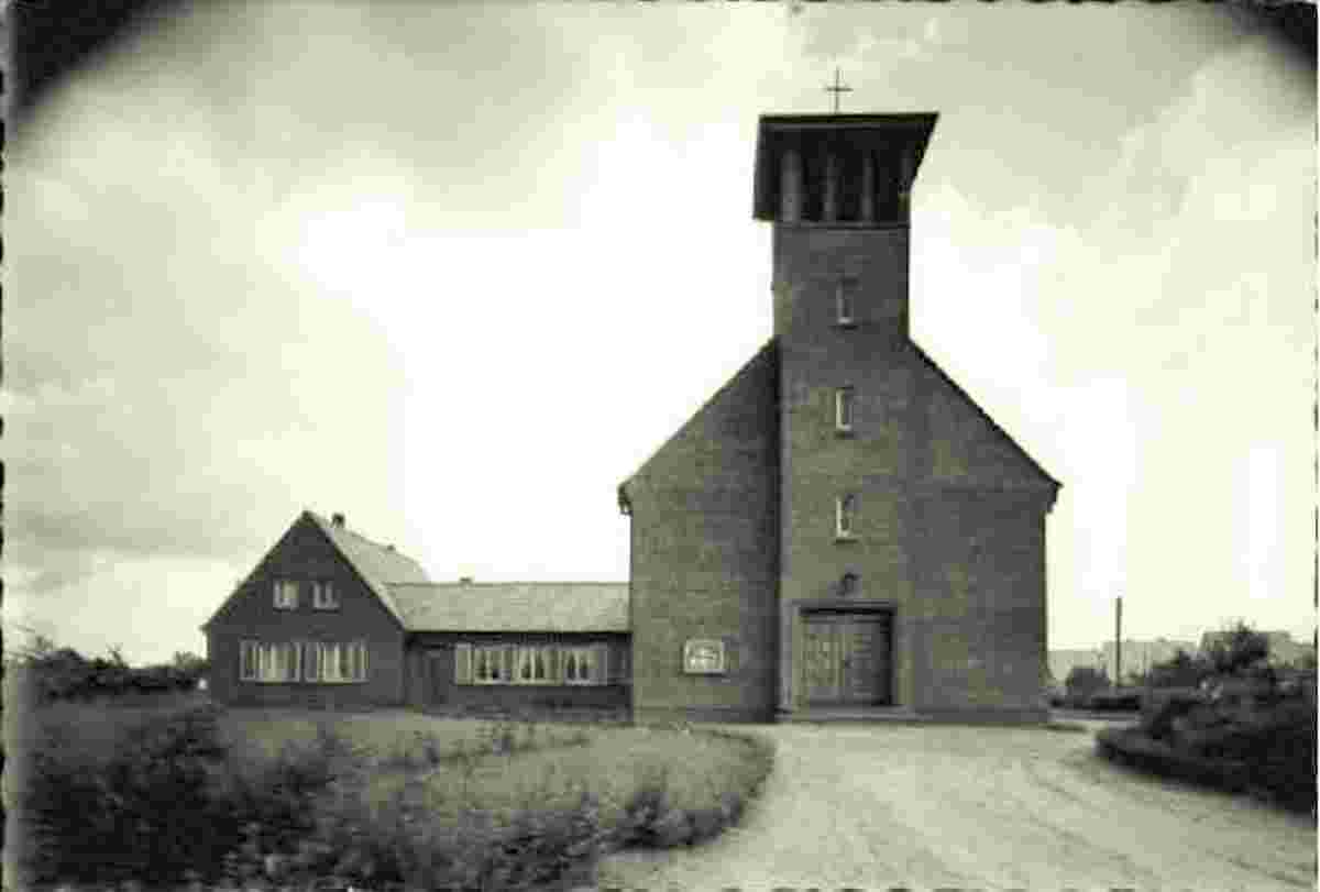 Quickborn. Katholische Kirche, um 1955