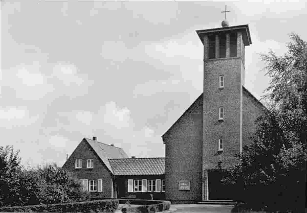 Quickborn. Katholische Kirche 'St. Marien', 1967