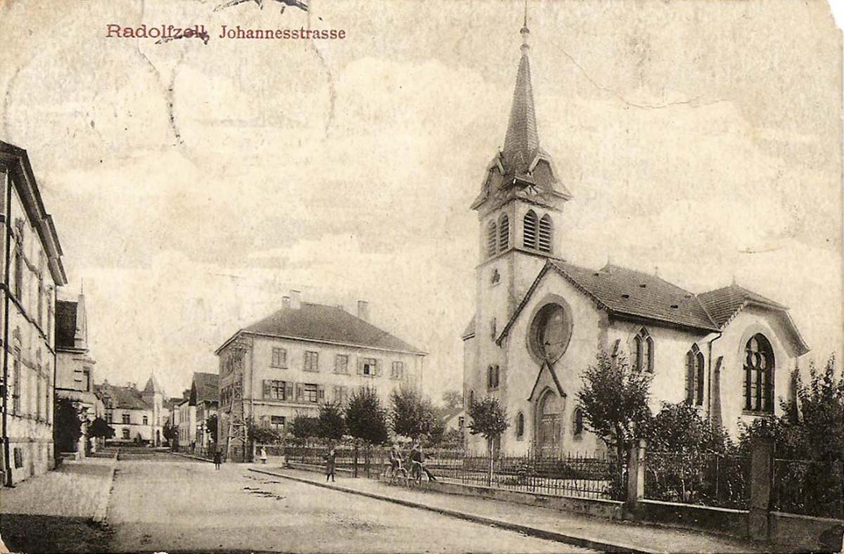 Radolfzell am Bodensee. Johannesstraße, 1913