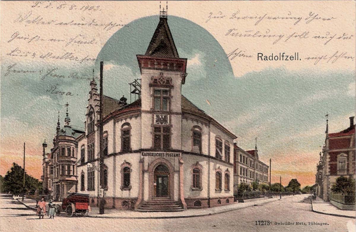 Radolfzell am Bodensee. Kaiserliches Postamt, 1903