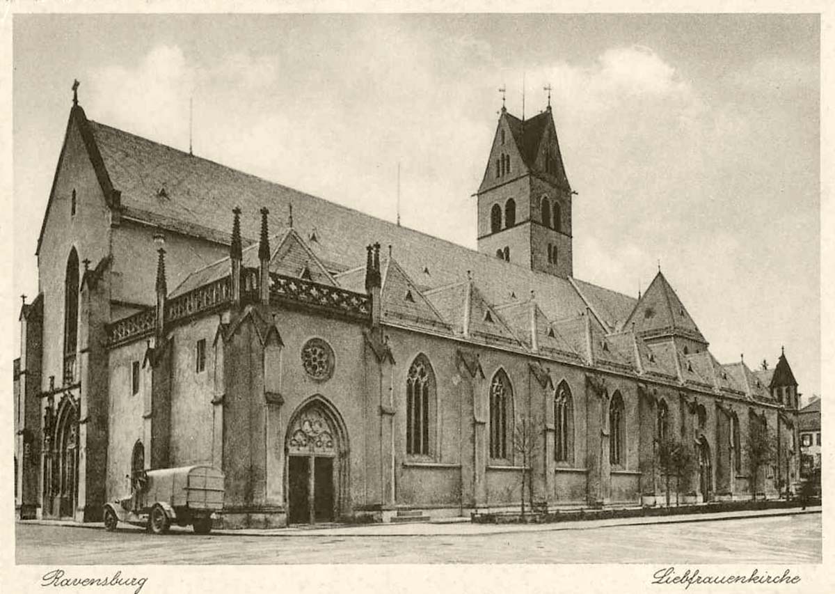 Ravensburg. Liebfrauenkirche, 1950