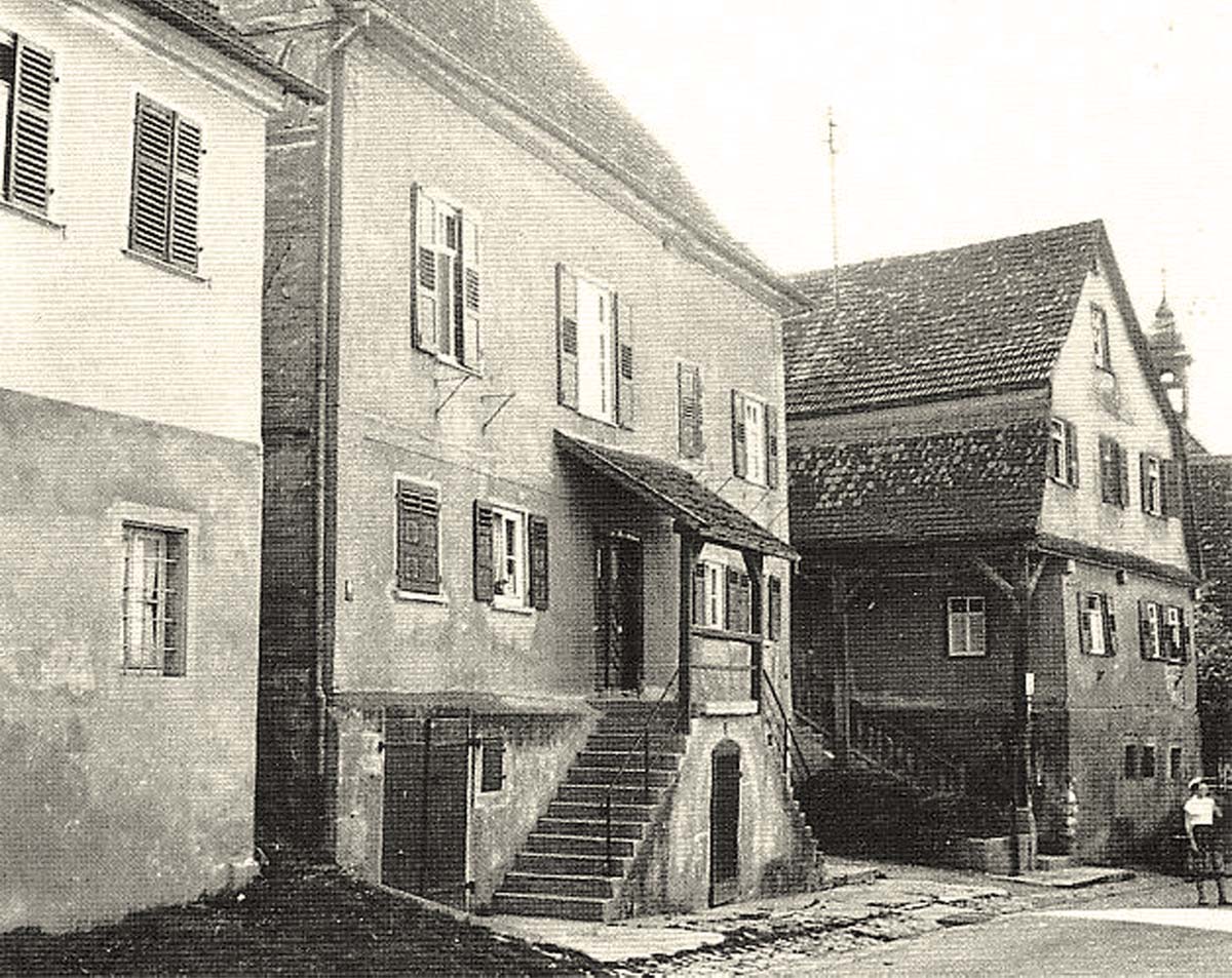 Remseck am Neckar. Hochberg - Die alte Synagoge