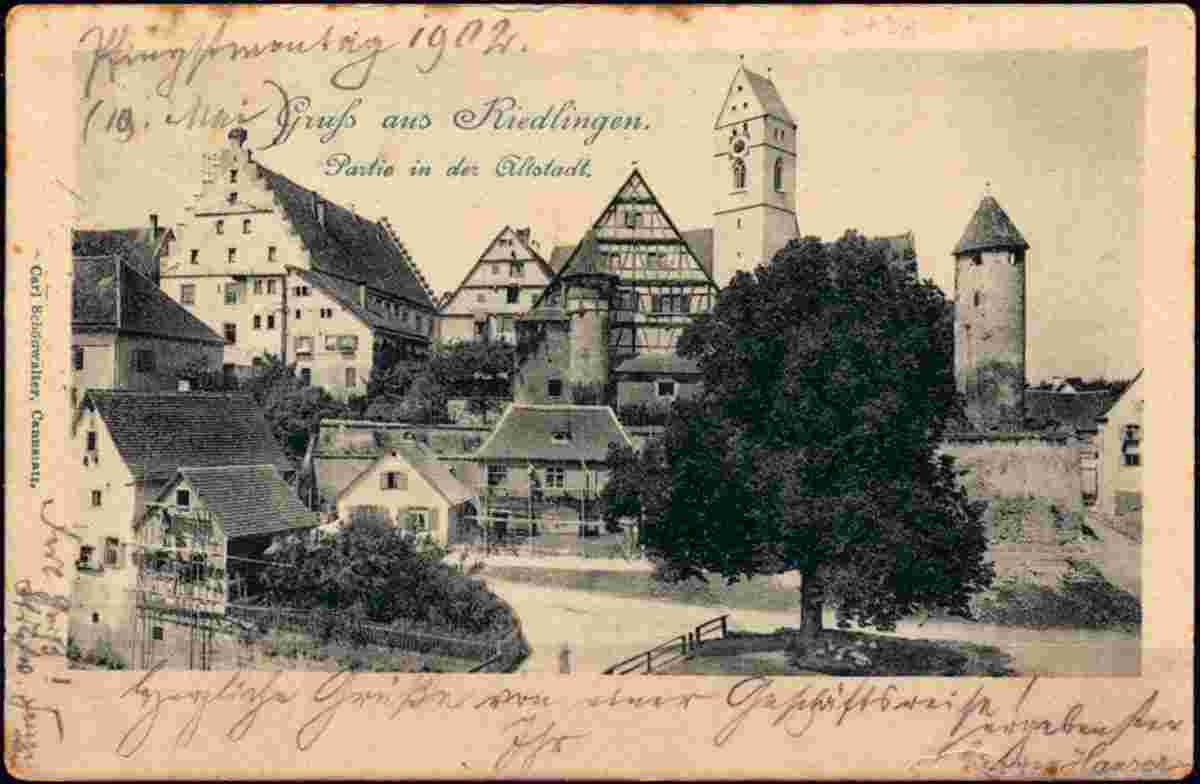 Riedlingen. Altstadt, 1902