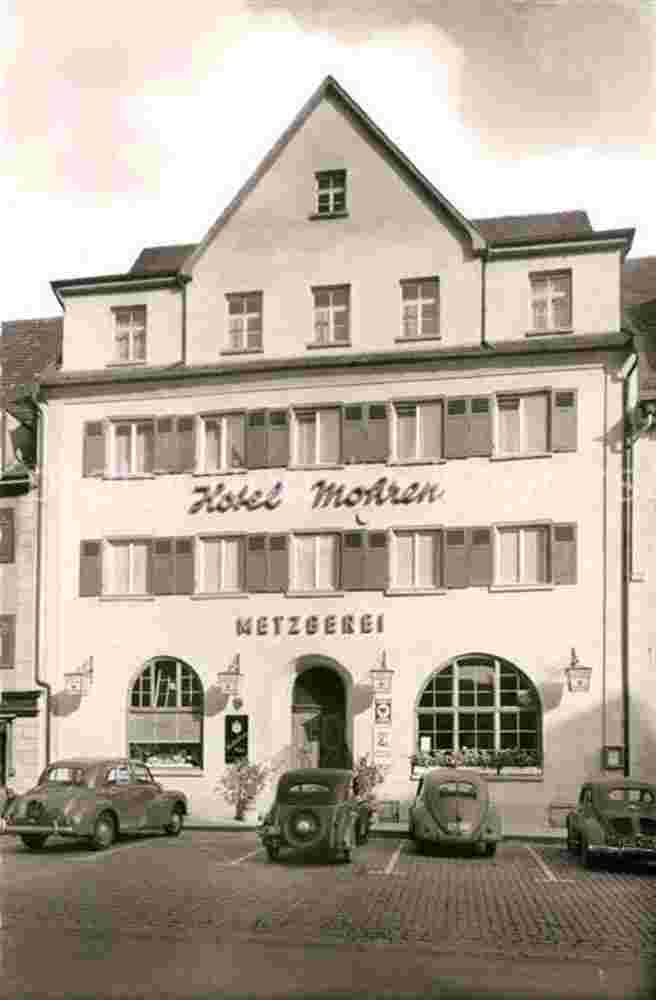 Riedlingen. Hotel-Restaurant Mohren, Metzgerei