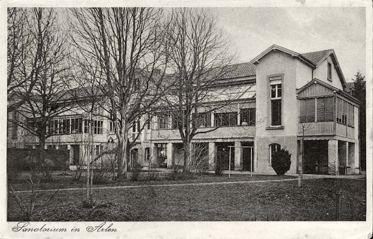 Rielasingen-Worblingen. Arlen - Sanatorium, 1926