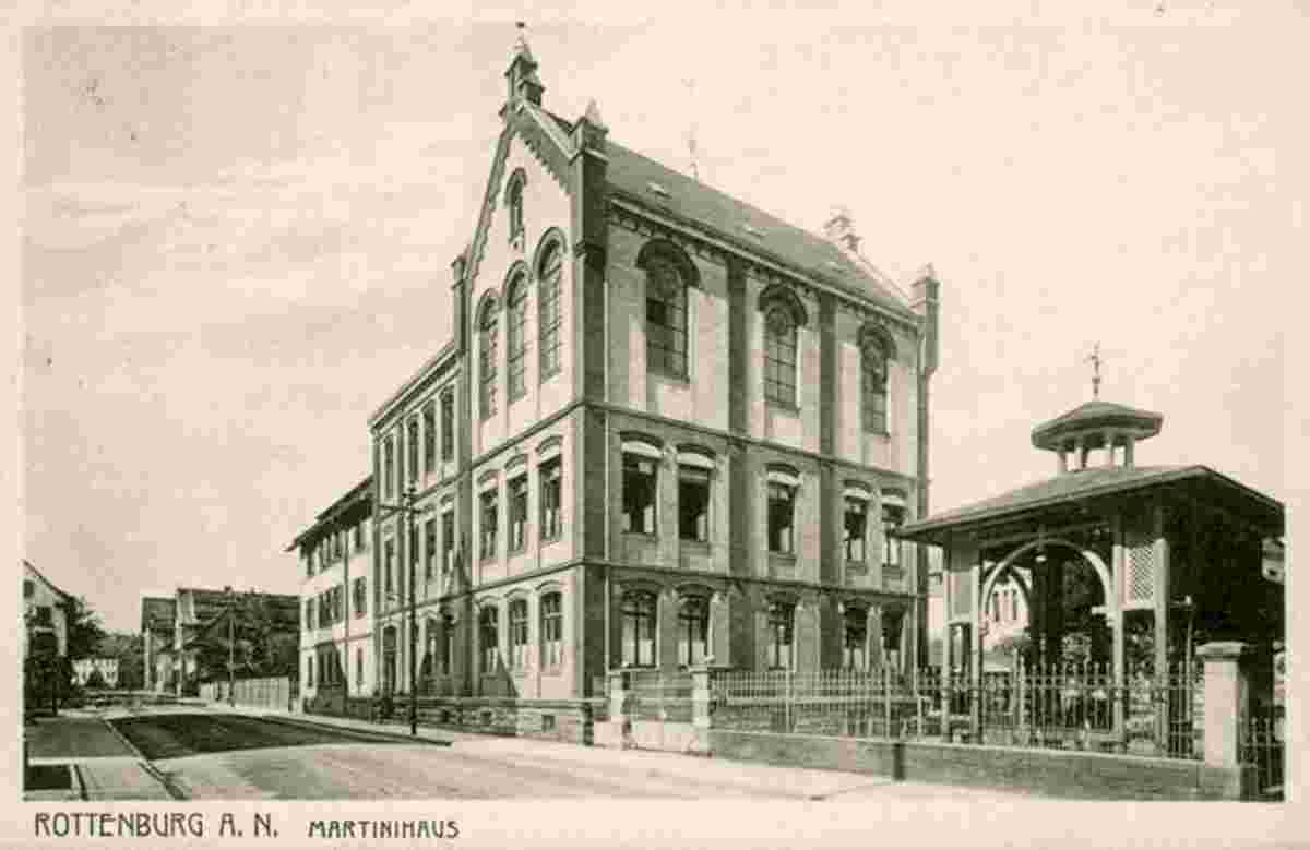 Rottenburg. Martinihaus, 1928