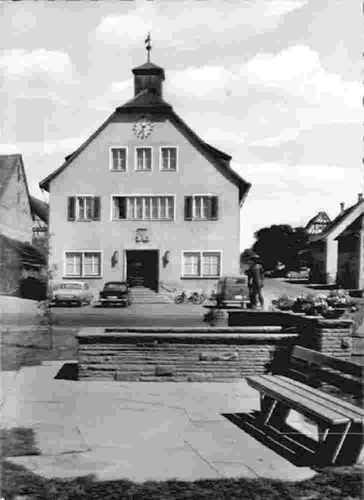 Rutesheim. Rathaus, 1960