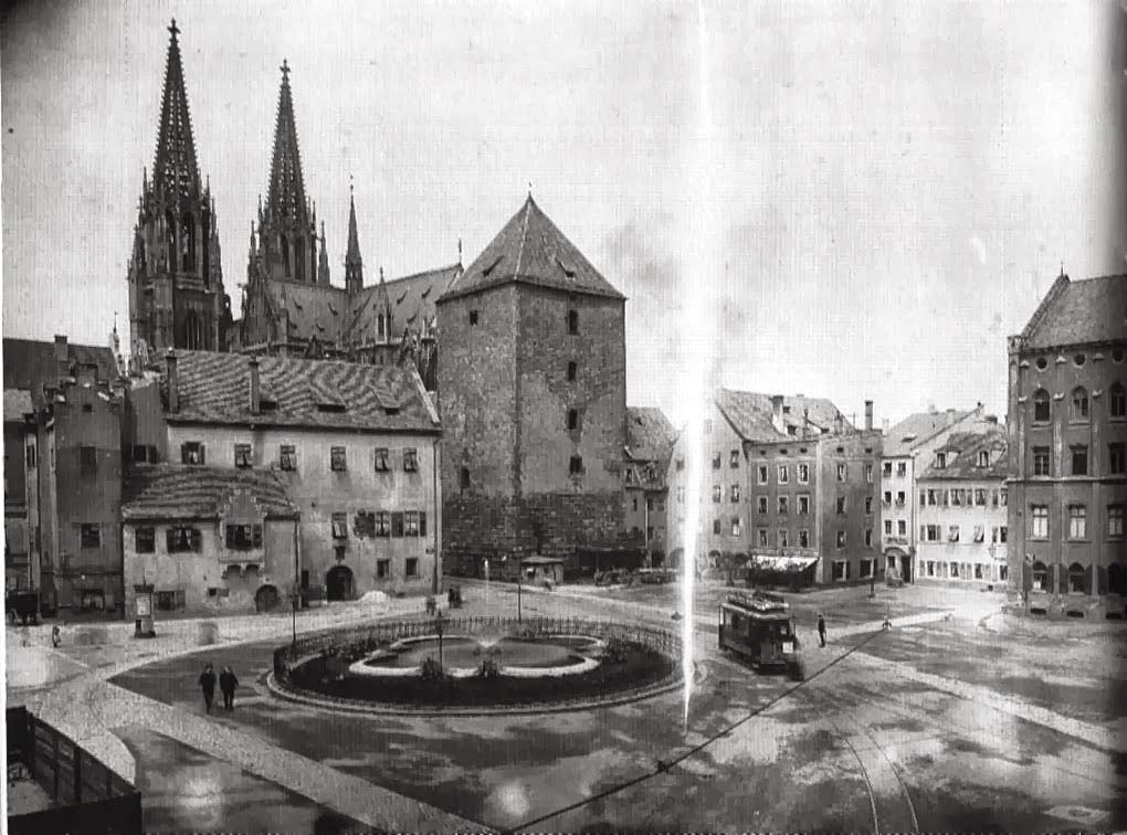 Regensburg. Panorama der Stadt