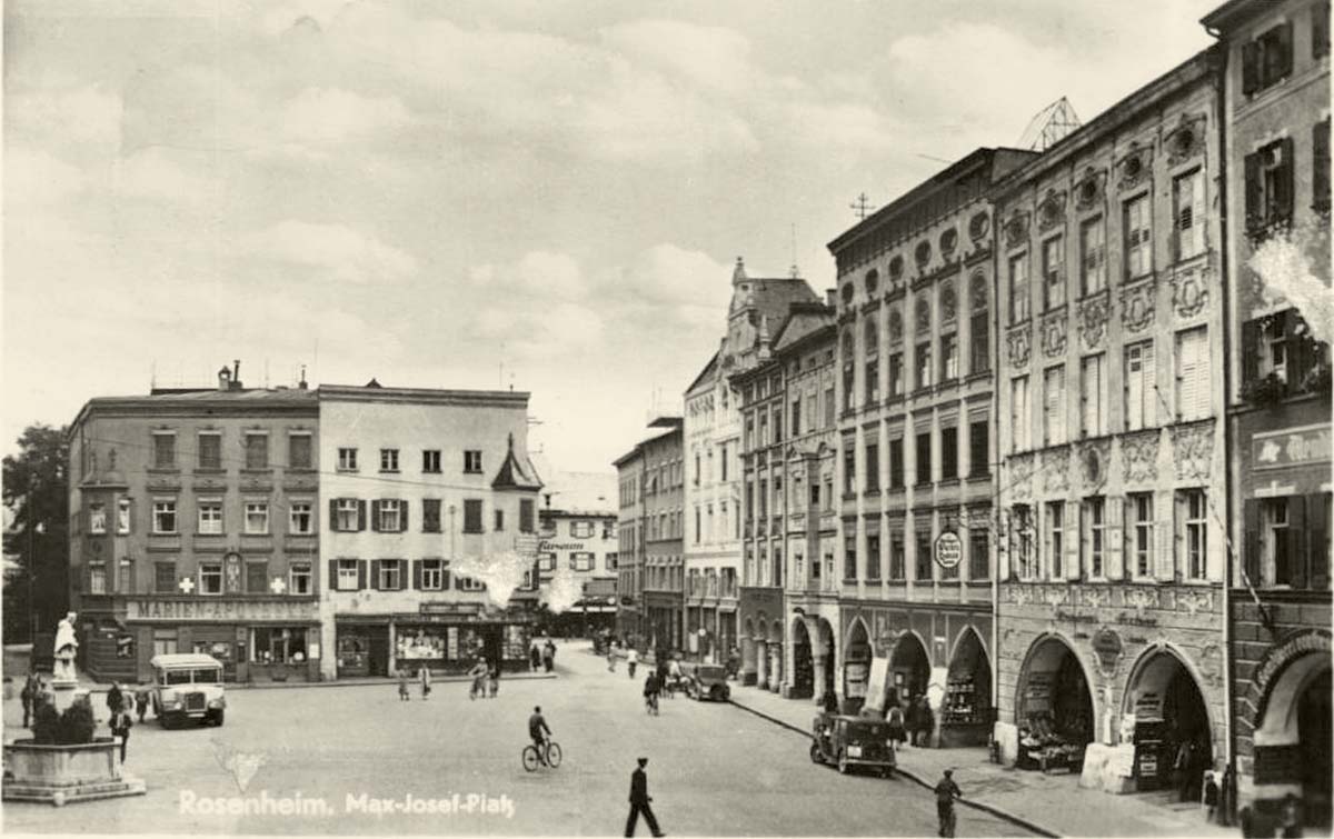 Rosenheim. Max Josefplatz