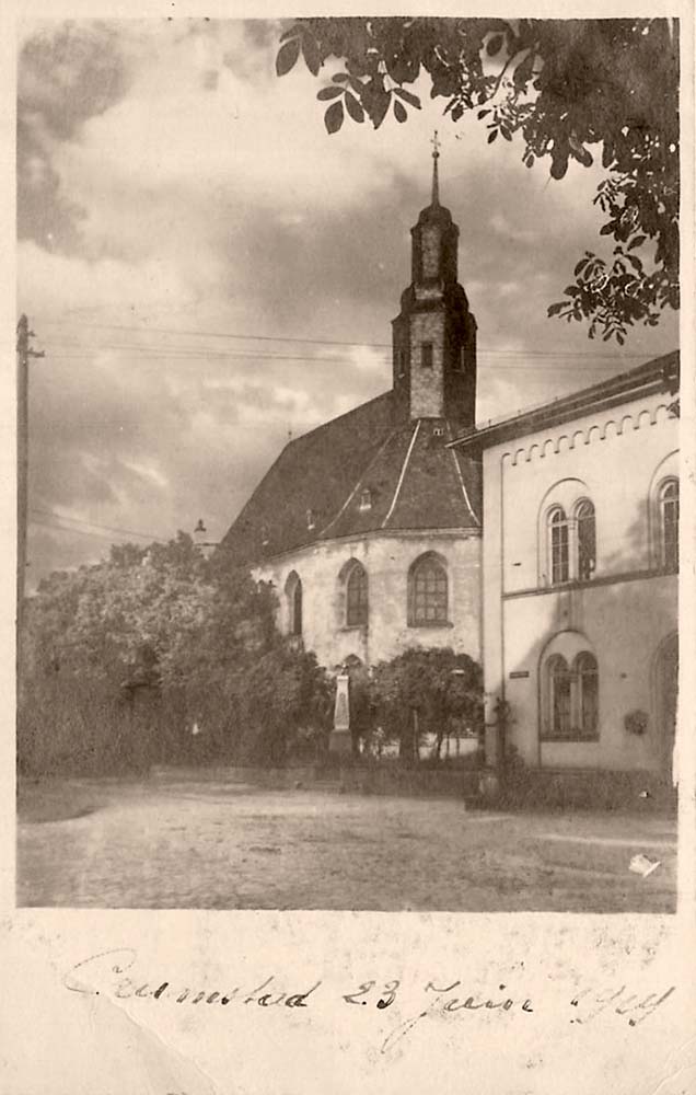 Riedstadt. Crumstadt - Kirche, 1909