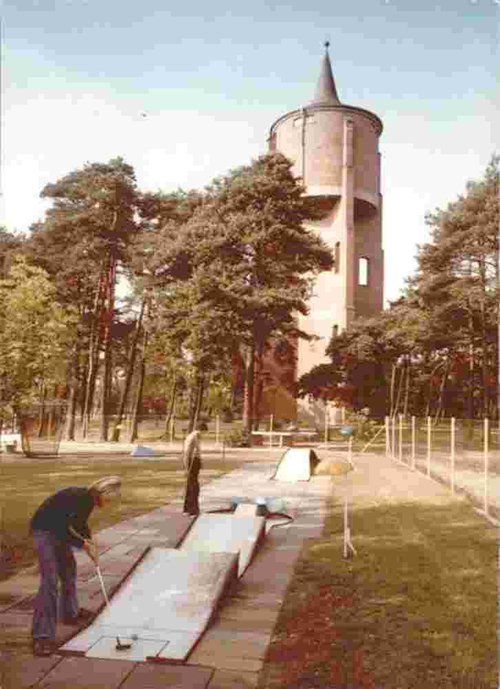 Rodgau. Jügesheim - Minigolfplatz, Wasserturm