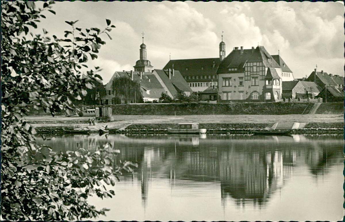 Rüsselsheim am Main. Am Main, 1958