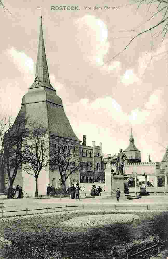 Rostock. Steintor, 1912