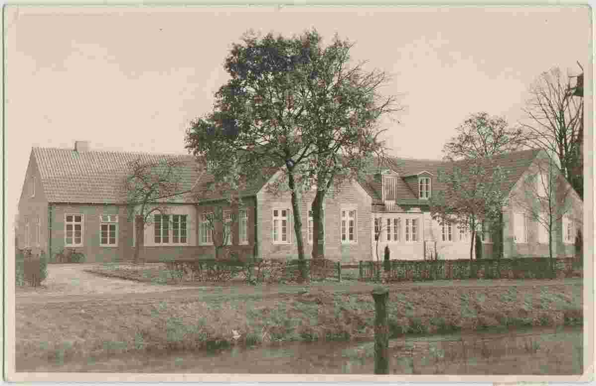 Rhauderfehn. Westrhauderfehn - Krankenhaus, 1953